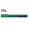  10 Permanentmarker Maxx 130 von Schneider, grün 